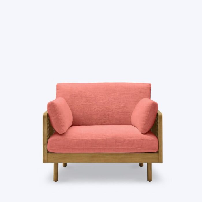 Furn Shine - Calista Rattan 1-Seater Sofa - Image 1