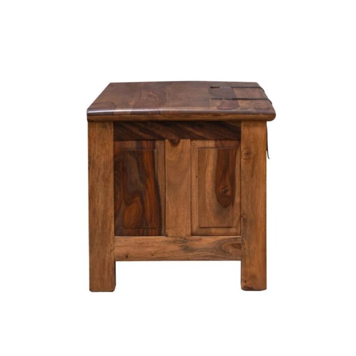 Furnshine - Seldon Sheesham Wood Storage Trunk Cum Coffee Table - Image 6