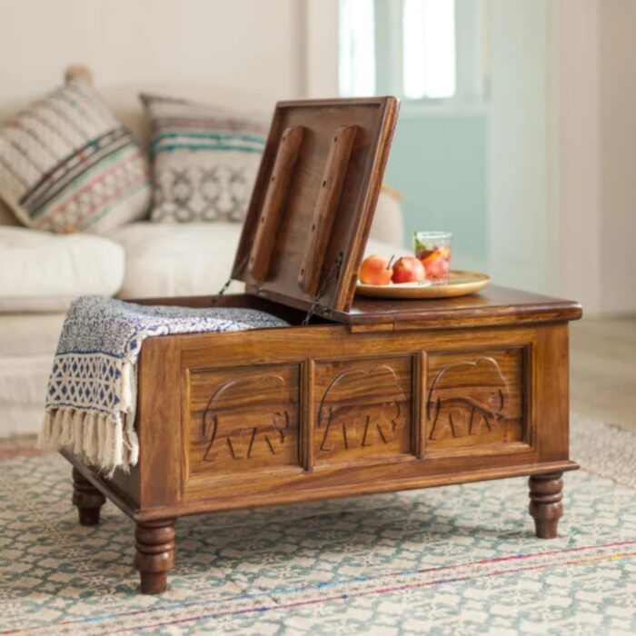 Furnshine - Winton Elephant Style Trunk & Coffee Table - Image 1