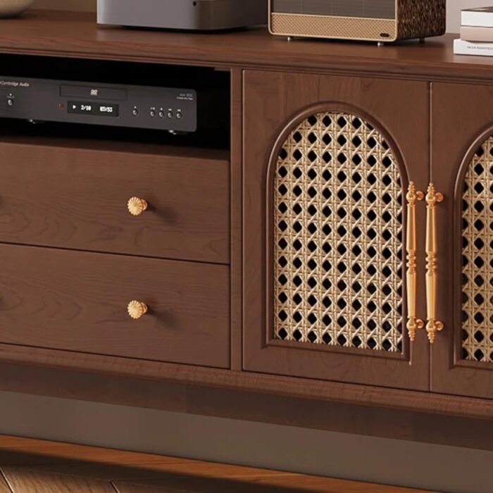 Furnshine Solid Wooden Tv Unit Cabinet - Image 4