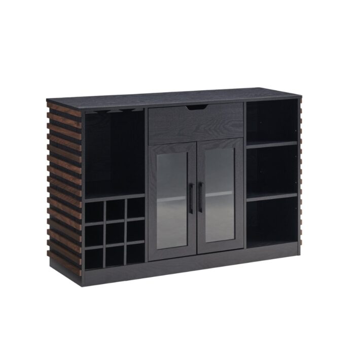 Furnshine - Halsey Bar Cabinet with Glass Doors & Drawers - Image 7