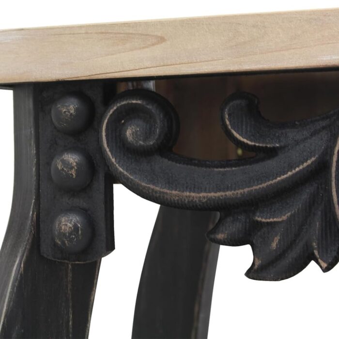 Furnshine - Beal Wooden Carved Console Table in Solid Mango Wood - Image 7
