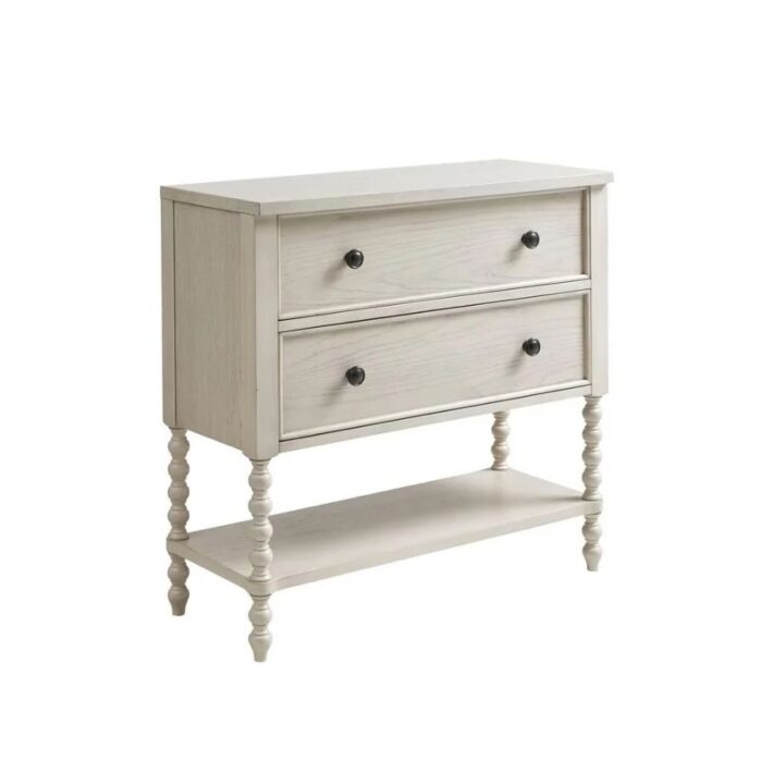 Furnshine - Carlyle Solid Wood 2-Drawer Accent Chest - Image 15