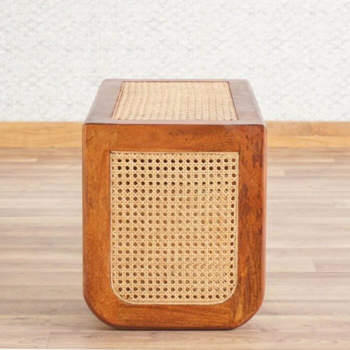 Furnshine - Starlit Rattan Nesting Table - Set of 3 - Image 11