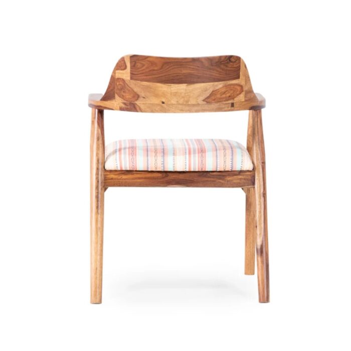 Furnshine - Edie Sheesham Wood Dining/Armrest Chair - Image 4
