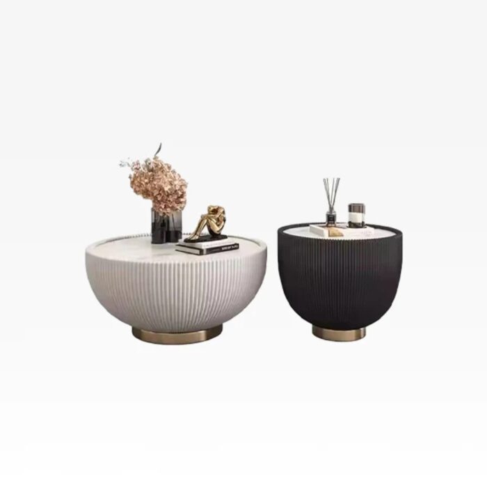 Furnshine - Taft Dual Drum Coffee Table - Image 2