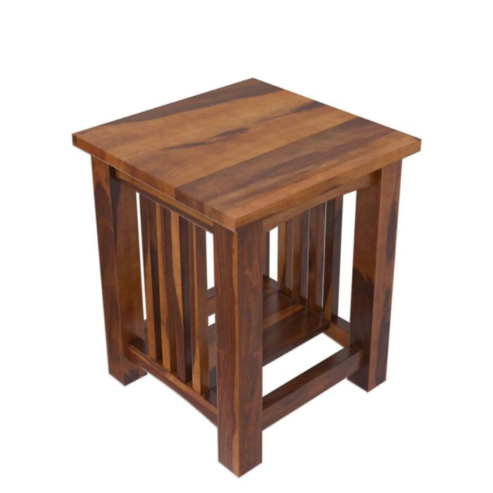 Furnshine - Boyer Sheesham Wood 2 Tier End Table - Image 3