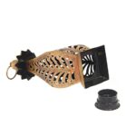 Furnshine – Kendrick  Gold Metal Decorative Lantern Tealight Holder, Showpiece for Home Décor - Image 3