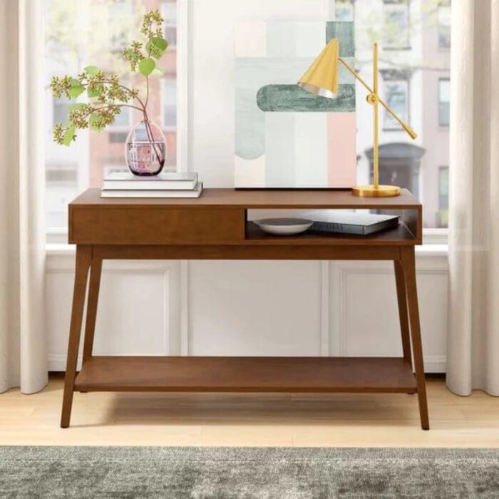 Furnshine - Byrd Mid-Century Modern Console Table - Image 3