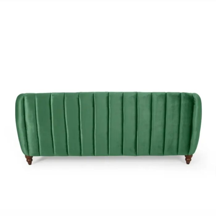 Furnshine - Alexus 77.25'' 3+1 Seater Velvet Tuxedo Arm Sofa - Image 6