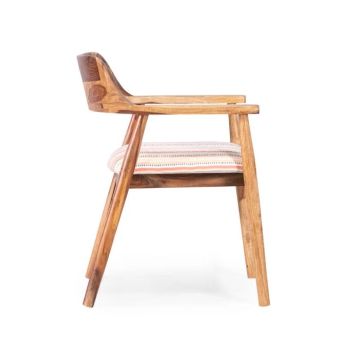 Furnshine - Edie Sheesham Wood Dining/Armrest Chair - Image 3