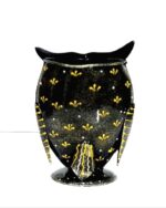 Furnshine - Henley Handcrafted Decorative Iron Owl Pen Stand, Home Decor Gift Item, Unique Black Showpiece - Image 5