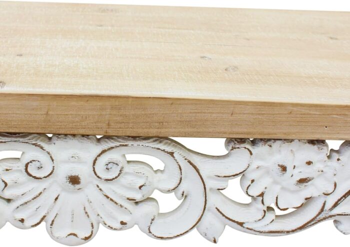 Furnshine - Beal Wooden Carved Console Table in Solid Mango Wood - Image 14
