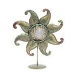 Furnshine - Ridley Handcrafted Artistic Sun Tabletop Decor – Multicolor Metal Cutwork Indian Home Accent Showpiece - Image 4