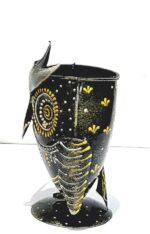 Furnshine - Henley Handcrafted Decorative Iron Owl Pen Stand, Home Decor Gift Item, Unique Black Showpiece - Image 7