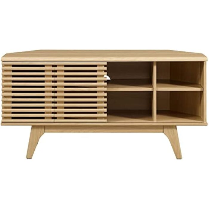 Furnshine - Modway Render 46" Corner TV Stand With Wal Finish - Image 22