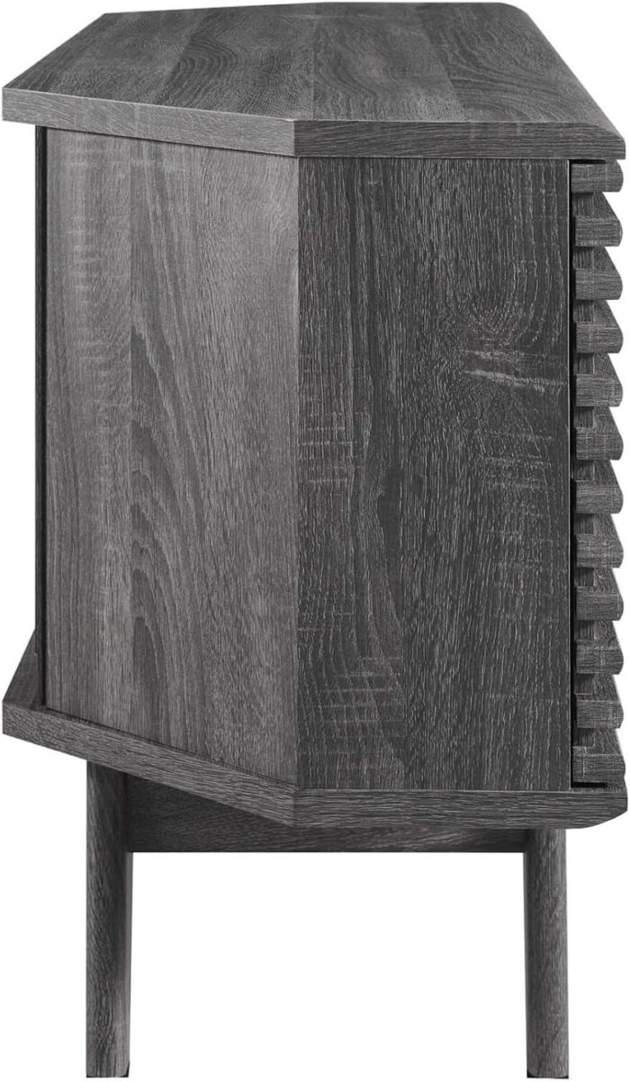 Furnshine - Modway Render 46" Corner TV Stand With Wal Finish - Image 16