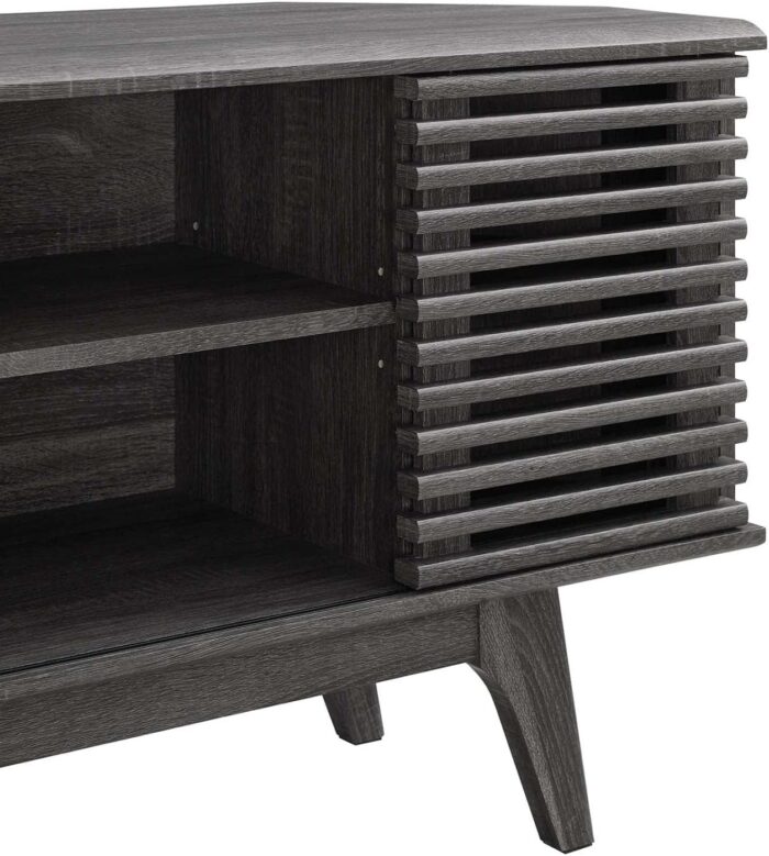 Furnshine - Modway Render 46" Corner TV Stand With Wal Finish - Image 17
