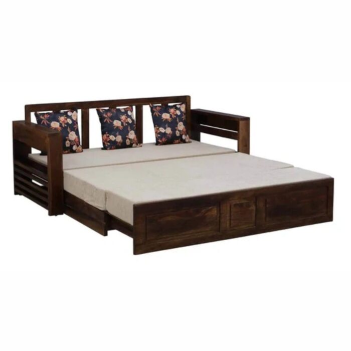 Furn Shine Arlo Solid Sheesham Wood Sofa cum Beds - Image 6