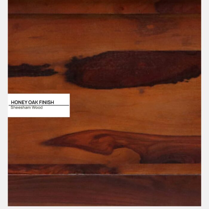 Furnshine - Payne Sheesham Wood Rectangular Coffee Table in Honey Oak Finish - Image 7