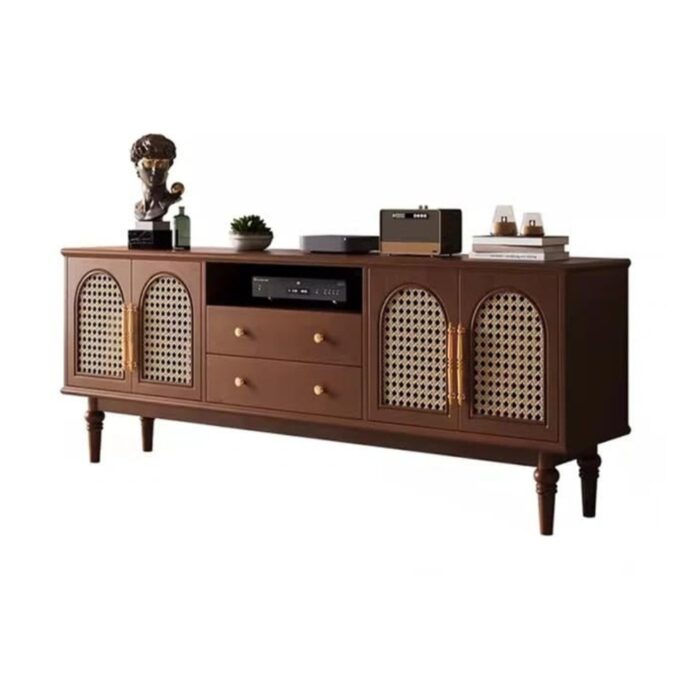 Furnshine Solid Wooden Tv Unit Cabinet - Image 7