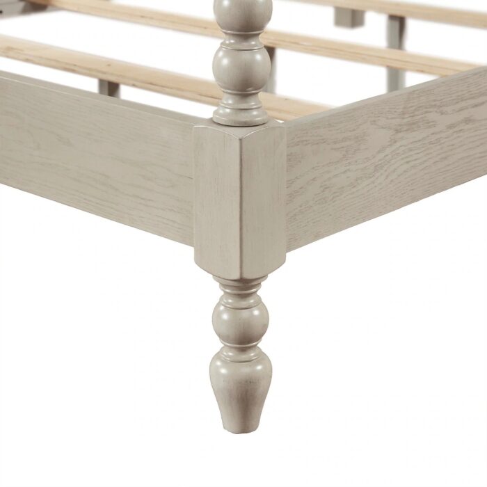 Furnshine Beckett Queen Size Bed - Antique Cream - Image 8