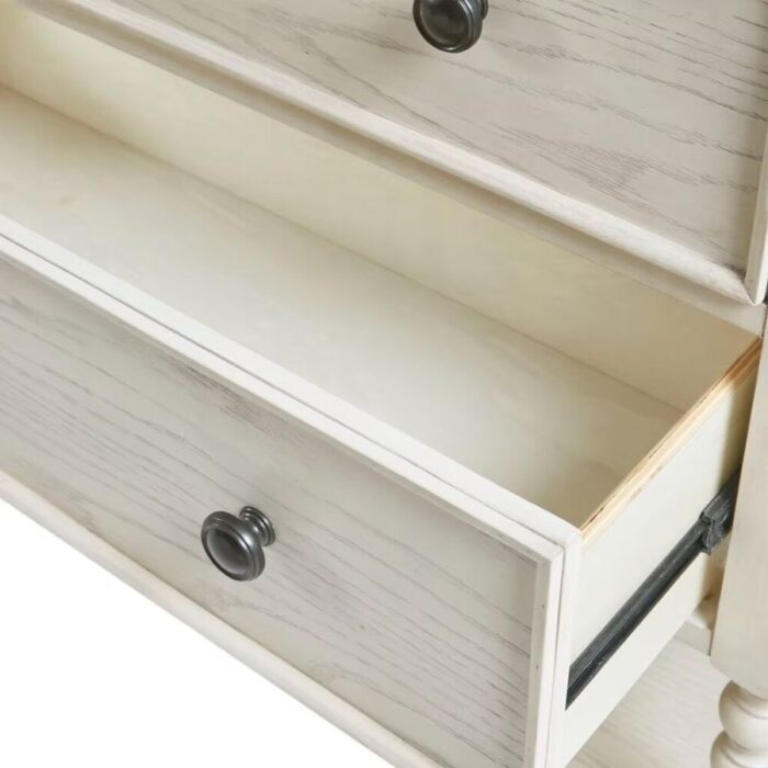 Furnshine - Carlyle Solid Wood 2-Drawer Accent Chest - Image 7