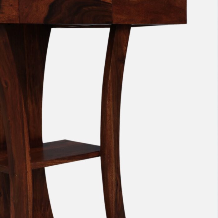 Furnshine - Hawes Sheesham Wood Console Side Table with Drawer Storage - Image 3