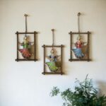 Furnshine - Farley Handcrafted Metal Angel Wall Hanging – 3-Piece Framed Decorative Art for Home & Living Room - Image 4