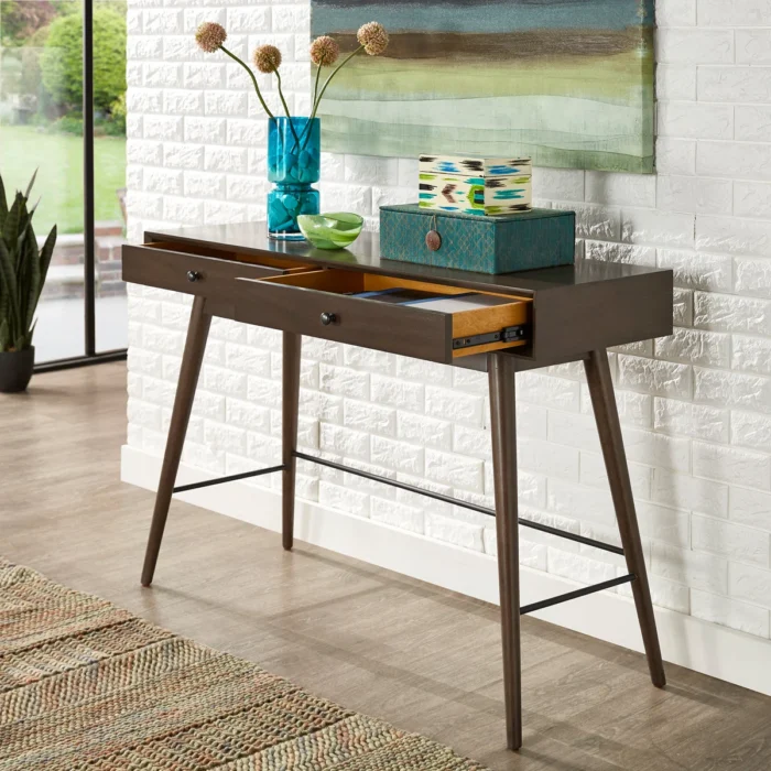 Furnshine - Andresen Solid Sheesham Wood 47.75 inch Console Table - Image 7
