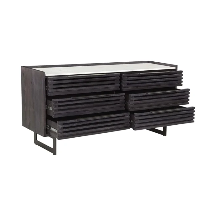 Furnshine - Dart 6 Chest of Drawers with seamless harmony - Image 4