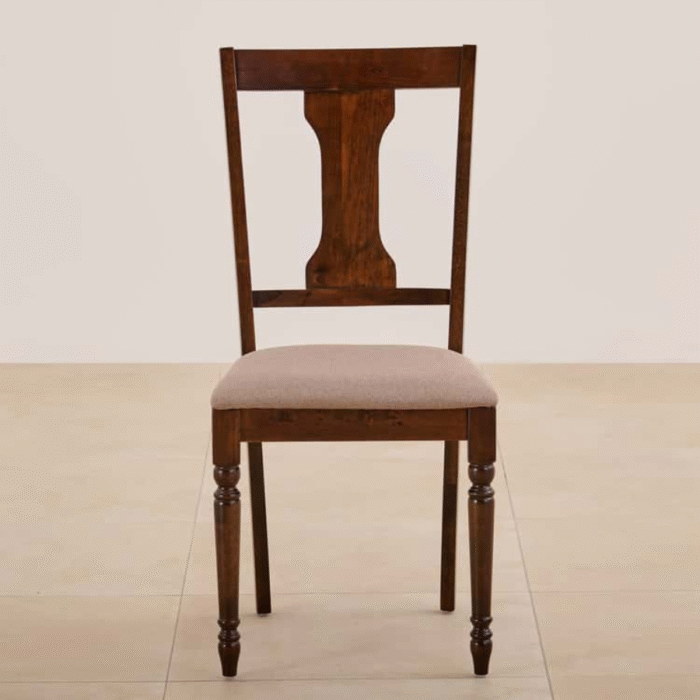 Furn Shine - Helios Zoe Rubber Wood 6-Seater Dining Set with Chairs and Bench - Image 3