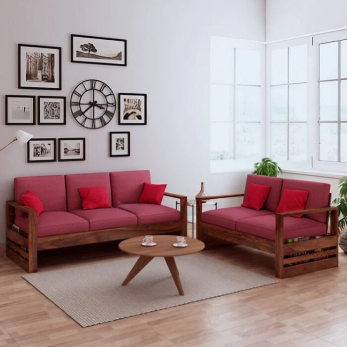 Furn Shine - The Athena 3+2 Seater Fabric Sofa - Image 1