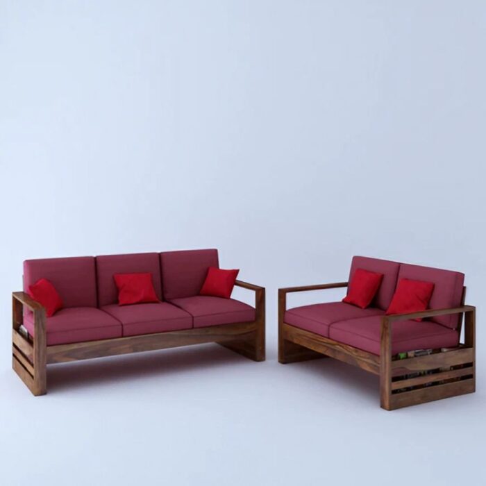 Furn Shine - The Athena 3+2 Seater Fabric Sofa - Image 2