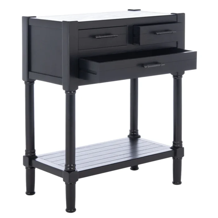 Furnshine - Bassett 3-Drawer Bottom Shelf Console Table - Image 28
