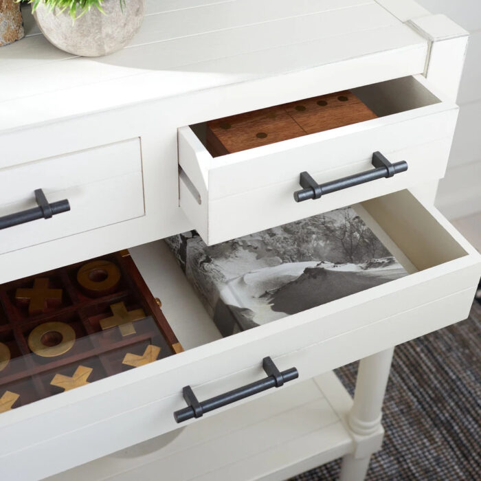 Furnshine - Bassett 3-Drawer Bottom Shelf Console Table - Image 10