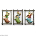 Furnshine - Farley Handcrafted Metal Angel Wall Hanging – 3-Piece Framed Decorative Art for Home & Living Room - Image 5