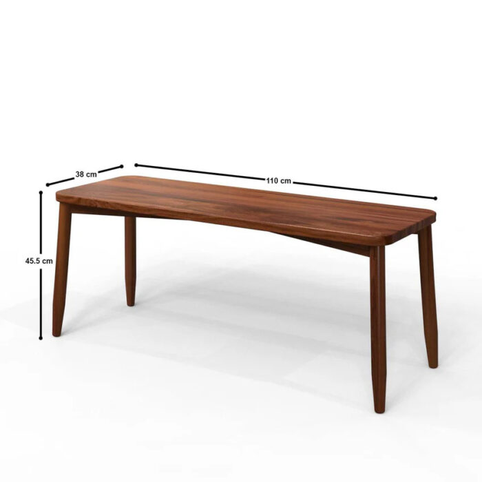 Furn Shine - Marisol 4 - Seater Dining Table Set with Bench - Image 8