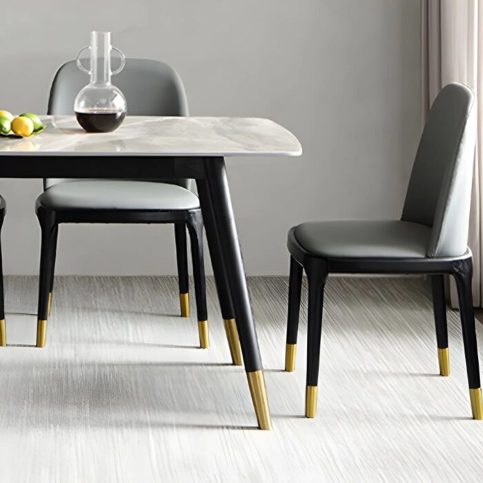 Furnshine Otto - Dining Table Marble Top - 4/6 Seater - Image 4