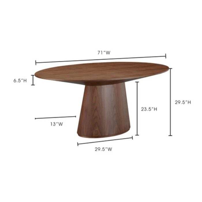 Furnshine OTAGO OVAL DINING TABLE - Image 5