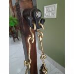 Furnshine - Nelly Sheesham Wood Freestanding Swing with Brass & Iron Chains - Image 10
