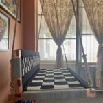 Furnshine - Jonesy Black and Gray Woven Swing with Backrest - Image 4