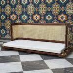 Furnshine - Denham Durable Sheesham Wood Reversible Rattan Swing for Living Room & Porch - Image 3