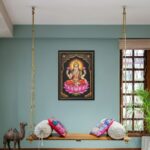 Furnshine - Wharton Solid Sheesham Wood Swing Chair (Honey Finish) - Image 2