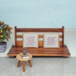 Furnshine - Yeats Porch Solid Wood Swing (Jhula) - Image 3