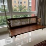 Furnshine - Colby Reversible Sheesham Wood & Cane Backrest Swing (Jhoola/Jhula) - Image 3