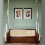 Furnshine - Ryland Solid Wood & Rattan Swing - Image 3