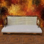 Furnshine - Colby Reversible Sheesham Wood & Cane Backrest Swing (Jhoola/Jhula) - Image 4