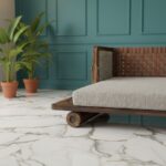 Furnshine - Jameson Reversible Sheesham Wood & Faux-Leather Weaved Backrest Swing (Jhula) with Upholstered Side Panels - Image 8