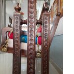 Furnshine - Nelly Sheesham Wood Freestanding Swing with Brass & Iron Chains - Image 12